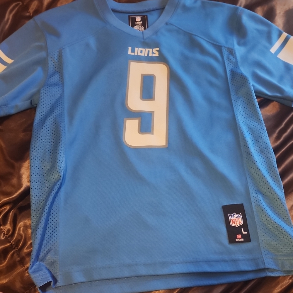 NFL Kids Blue Lions Jersey